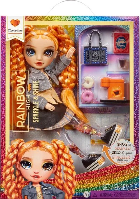Rainbow HighSparkle & Shine Fashion Dolls- CLEMENTINE (Orange) 427803-INT Rainbow High Rainbow HighSparkle & Shine Fashion Dolls- CLEMENTINE (Orange) 427803-INT Rainbow High