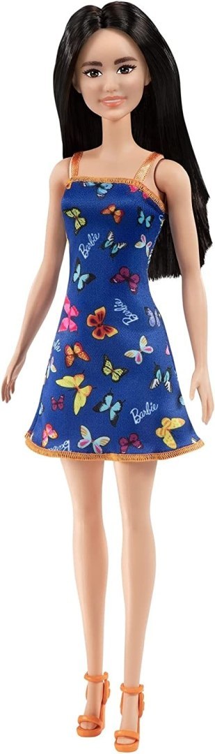 Barbie lalka HBV06 plażowa niebieska sukienka Barbie Barbie lalka HBV06 plażowa niebieska sukienka Barbie