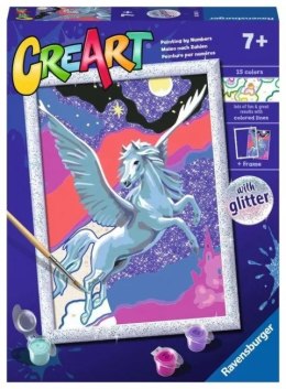 CreArt Pegaz Skrzydlaty Koń Malowanie Po Numerach Ravensburger 20267 CreArt