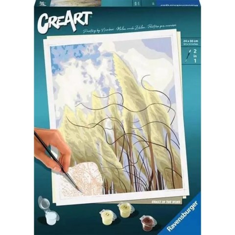 CreArt Trawa na wietrze Malowanie Po Numerach Ravensburger 23611 CreArt CreArt Trawa na wietrze Malowanie Po Numerach Ravensburger 23611 CreArt