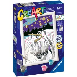 CreArt Zakochane Jednorożce Malowanie Po Numerach Ravensburger 23710 CreArt