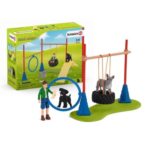 Schleich 42536 Plac Zabaw dla Psów Farm World Schleich Schleich 42536 Plac Zabaw dla Psów Farm World Schleich