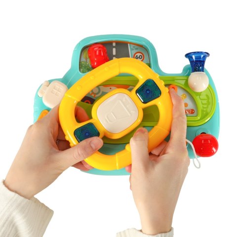 Zabawka interaktywna kierownica dla dzieci symulator muzyka dźwięki niebieska Kik sp. z o.o. sp. k. Zabawka interaktywna kierownica dla dzieci symulator muzyka dźwięki niebieska Kik sp. z o.o. sp. k.