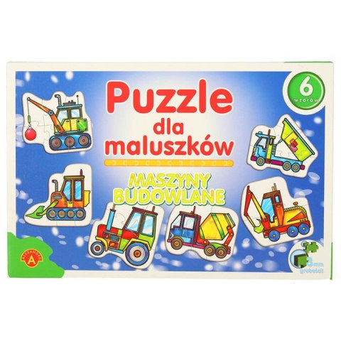 ALEXANDER Puzzle dla maluszków - maszyny budowlane 2+ Zakład Produkcyjny "Alexander" Piotr Pundzis ALEXANDER Puzzle dla maluszków - maszyny budowlane 2+ Zakład Produkcyjny "Alexander" Piotr Pundzis