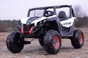 MEGA AUTO BUGGI 4X4 , PANEL MP4, MIĘKKIE KOŁA EVA, MIĘKKIE SIEDZENIE FULL OPCJA 2X 12V/XMX603 Import SUPER-TOYS