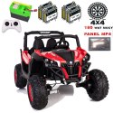 MEGA AUTO BUGGI 4X4 , PANEL MP4 , MIĘKKIE KOŁA EVA, MIĘKKIE SIEDZENIE FULL OPCJA 2X 12V/XMX603 Import SUPER-TOYS