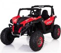 MEGA AUTO BUGGI 4X4 , PANEL MP4 , MIĘKKIE KOŁA EVA, MIĘKKIE SIEDZENIE FULL OPCJA 2X 12V/XMX603 Import SUPER-TOYS