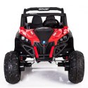 MEGA AUTO BUGGI 4X4 , PANEL MP4 , MIĘKKIE KOŁA EVA, MIĘKKIE SIEDZENIE FULL OPCJA 2X 12V/XMX603 Import SUPER-TOYS