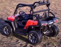 MEGA BUGGY UTV DLA 2 DZIECI, 4 SILNIKI, MIĘKKIE SIEDZENIE, MIĘKKIE KOŁA/7988-HIGH Import SUPER-TOYS
