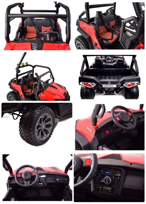 MEGA BUGGY UTV DLA 2 DZIECI, 4 SILNIKI, MIĘKKIE SIEDZENIE, MIĘKKIE KOŁA/7988-HIGH Import SUPER-TOYS MEGA BUGGY UTV DLA 2 DZIECI, 4 SILNIKI, MIĘKKIE SIEDZENIE, MIĘKKIE KOŁA/7988-HIGH Import SUPER-TOYS