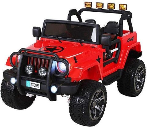 MEGA JEEP 4X4 Z REDUKTOREM NAPĘDU EXCLUSIVE, WOLNY START,MIĘKKIE KOŁA, 2x12V 10 Ah/WXE1688 Import SUPER-TOYS MEGA JEEP 4X4 Z REDUKTOREM NAPĘDU EXCLUSIVE, WOLNY START,MIĘKKIE KOŁA, 2x12V 10 Ah/WXE1688 Import SUPER-TOYS