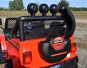MEGA JEEP SUNSHINE, NAPĘD 4X4, 2X12V, WOLNY START/ MIĘKKIE KOŁA, BLUETOOTH, RADIO EXCLUSIVE/2388 Import SUPER-TOYS