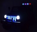 MEGA JEEP SUNSHINE, NAPĘD 4X4, 2X12V, WOLNY START/ MIĘKKIE KOŁA, BLUETOOTH, RADIO EXCLUSIVE/2388 Import SUPER-TOYS
