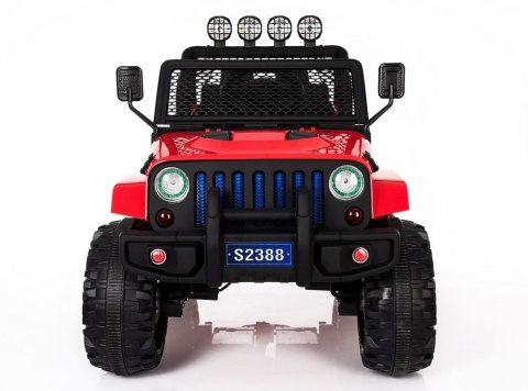 MEGA JEEP SUNSHINE, NAPĘD 4X4, 2X12V, WOLNY START/ MIĘKKIE KOŁA, BLUETOOTH, RADIO EXCLUSIVE/2388 Import SUPER-TOYS MEGA JEEP SUNSHINE, NAPĘD 4X4, 2X12V, WOLNY START/ MIĘKKIE KOŁA, BLUETOOTH, RADIO EXCLUSIVE/2388 Import SUPER-TOYS
