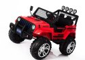 MEGA JEEP SUNSHINE, NAPĘD 4X4, 2X12V, WOLNY START/ MIĘKKIE KOŁA, BLUETOOTH, RADIO EXCLUSIVE/2388 Import SUPER-TOYS