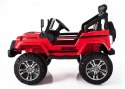 MEGA JEEP SUNSHINE, NAPĘD 4X4, 2X12V, WOLNY START/ MIĘKKIE KOŁA, BLUETOOTH, RADIO EXCLUSIVE/2388 Import SUPER-TOYS