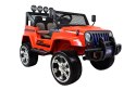 MEGA JEEP SUNSHINE, NAPĘD 4X4, 2X12V, WOLNY START/ MIĘKKIE KOŁA, BLUETOOTH, RADIO EXCLUSIVE/2388 Import SUPER-TOYS