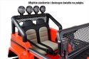 MEGA JEEP SUNSHINE, NAPĘD 4X4, 2X12V, WOLNY START/ MIĘKKIE KOŁA, BLUETOOTH, RADIO EXCLUSIVE/2388 Import SUPER-TOYS