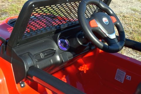 MEGA JEEP SUNSHINE, NAPĘD 4X4, 2X12V, WOLNY START/ MIĘKKIE KOŁA, BLUETOOTH, RADIO EXCLUSIVE/2388 Import SUPER-TOYS MEGA JEEP SUNSHINE, NAPĘD 4X4, 2X12V, WOLNY START/ MIĘKKIE KOŁA, BLUETOOTH, RADIO EXCLUSIVE/2388 Import SUPER-TOYS