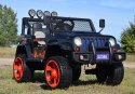 MEGA JEEP SUNSHINE, NAPĘD 4X4, 2X12V, WOLNY START/ MIĘKKIE KOŁA, BLUETOOTH, RADIO EXCLUSIVE/2388 Import SUPER-TOYS