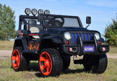 MEGA JEEP SUNSHINE, NAPĘD 4X4, 2X12V, WOLNY START/ MIĘKKIE KOŁA, BLUETOOTH, RADIO EXCLUSIVE/2388 Import SUPER-TOYS MEGA JEEP SUNSHINE, NAPĘD 4X4, 2X12V, WOLNY START/ MIĘKKIE KOŁA, BLUETOOTH, RADIO EXCLUSIVE/2388 Import SUPER-TOYS