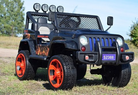 MEGA JEEP SUNSHINE, NAPĘD 4X4, 2X12V, WOLNY START/ MIĘKKIE KOŁA, BLUETOOTH, RADIO EXCLUSIVE/2388 Import SUPER-TOYS MEGA JEEP SUNSHINE, NAPĘD 4X4, 2X12V, WOLNY START/ MIĘKKIE KOŁA, BLUETOOTH, RADIO EXCLUSIVE/2388 Import SUPER-TOYS
