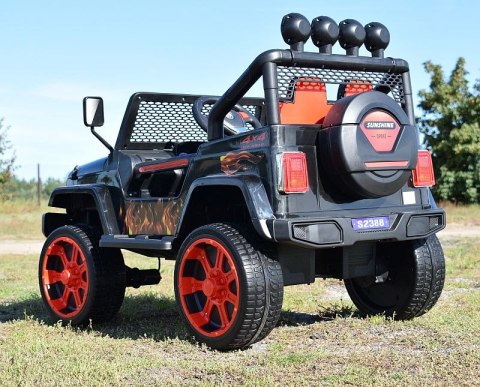 MEGA JEEP SUNSHINE, NAPĘD 4X4, 2X12V, WOLNY START/ MIĘKKIE KOŁA, BLUETOOTH, RADIO EXCLUSIVE/2388 Import SUPER-TOYS MEGA JEEP SUNSHINE, NAPĘD 4X4, 2X12V, WOLNY START/ MIĘKKIE KOŁA, BLUETOOTH, RADIO EXCLUSIVE/2388 Import SUPER-TOYS