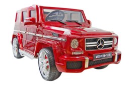 MERCEDES G63 AMG DWA SILNIKI, OTWIERA DRZWI MOCNY, MIĘKKIE KOŁA/HL168 Import SUPER-TOYS