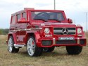 MERCEDES G63 AMG DWA SILNIKI, OTWIERA DRZWI MOCNY, MIĘKKIE KOŁA/HL168 Import SUPER-TOYS