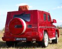 MERCEDES G63 AMG DWA SILNIKI, OTWIERA DRZWI MOCNY, MIĘKKIE KOŁA/HL168 Import SUPER-TOYS