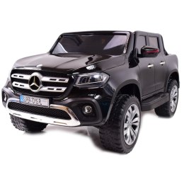MERCEDES X LICENCJA, - 4X4 , 2x12V PANEL MP4, MIĘKKIE KOŁA EVA, MIĘKKIE SIEDZENIE, LAKIER POLEROWANY, FULL OPCJA/XMX606 Import SUPER-TOYS