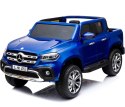 MERCEDES X LICENCJA, - 4X4 , 2x12V PANEL MP4, MIĘKKIE KOŁA EVA, MIĘKKIE SIEDZENIE, LAKIER POLEROWANY, FUNKCJA BUJANIA FULL OPC Import SUPER-TOYS