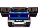 MERCEDES X LICENCJA, - 4X4 , 2x12V PANEL MP4, MIĘKKIE KOŁA EVA, MIĘKKIE SIEDZENIE, LAKIER POLEROWANY, FUNKCJA BUJANIA FULL OPC Import SUPER-TOYS