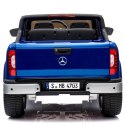 MERCEDES X LICENCJA, - 4X4 , 2x12V PANEL MP4, MIĘKKIE KOŁA EVA, MIĘKKIE SIEDZENIE, LAKIER POLEROWANY, FUNKCJA BUJANIA FULL OPC Import SUPER-TOYS