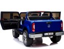 MERCEDES X LICENCJA, - 4X4 , 2x12V PANEL MP4, MIĘKKIE KOŁA EVA, MIĘKKIE SIEDZENIE, LAKIER POLEROWANY, FUNKCJA BUJANIA FULL OPC Import SUPER-TOYS