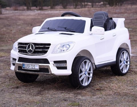 MERCEDES ML350 AMG TRZY SILNIKI, FUNKCJA BUJANIA,MIĘKKIE KOŁA, MIĘKKIE SIEDZENIE, MOCNY/ML350 Import SUPER-TOYS MERCEDES ML350 AMG TRZY SILNIKI, FUNKCJA BUJANIA,MIĘKKIE KOŁA, MIĘKKIE SIEDZENIE, MOCNY/ML350 Import SUPER-TOYS