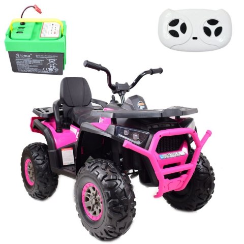 Mega wielki quad na akumulator z pilotem, 4x4, miękkie koła/xmx607 Import SUPER-TOYS Mega wielki quad na akumulator z pilotem, 4x4, miękkie koła/xmx607 Import SUPER-TOYS