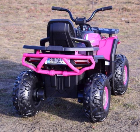 Mega wielki quad na akumulator z pilotem, 4x4, miękkie koła/xmx607 Import SUPER-TOYS Mega wielki quad na akumulator z pilotem, 4x4, miękkie koła/xmx607 Import SUPER-TOYS