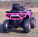 Mega wielki quad na akumulator z pilotem, 4x4, miękkie koła/xmx607 Import SUPER-TOYS