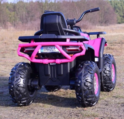 Mega wielki quad na akumulator z pilotem, 4x4, miękkie koła/xmx607 Import SUPER-TOYS Mega wielki quad na akumulator z pilotem, 4x4, miękkie koła/xmx607 Import SUPER-TOYS