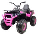 Mega wielki quad na akumulator z pilotem, 4x4, miękkie koła/xmx607 Import SUPER-TOYS