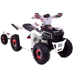 QUAD ATV ROAD Z PRZYCZEPĄ I MEGAFONEM/XMX630T Import SUPER-TOYS