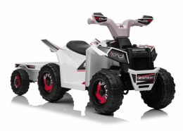 QUAD ATV ROAD Z PRZYCZEPĄ I MEGAFONEM/XMX630T Import SUPER-TOYS