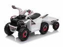 QUAD ATV ROAD Z PRZYCZEPĄ I MEGAFONEM/XMX630T Import SUPER-TOYS