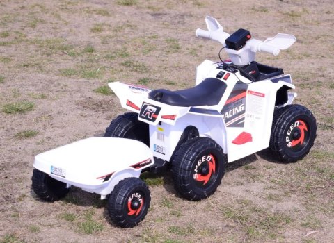 QUAD ATV ROAD Z PRZYCZEPĄ I MEGAFONEM/XMX630T Import SUPER-TOYS QUAD ATV ROAD Z PRZYCZEPĄ I MEGAFONEM/XMX630T Import SUPER-TOYS