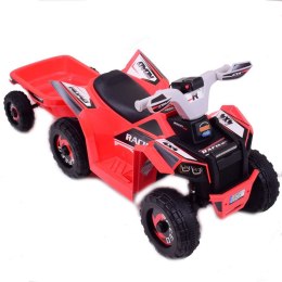 QUAD ATV ROAD Z PRZYCZEPĄ I MEGAFONEM/XMX630T Import SUPER-TOYS
