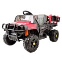 DZIP UTV Z DUŻĄ SKRZYNIĄ ZAŁADUNKOWĄ, MIĘKKIE KOŁA, MIĘKKIE SIEDZENIE/BDM0926 Import SUPER-TOYS