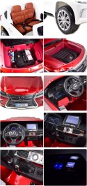 LEXUS LX-570 LAKIER, MP4, MIĘKKIE KOŁA, MIĘKKIE SIEDZENIE, PEŁNA OPCJA 2X12V/LX570 Import SUPER-TOYS