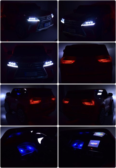 LEXUS LX-570 LAKIER, MP4, MIĘKKIE KOŁA, MIĘKKIE SIEDZENIE, PEŁNA OPCJA 2X12V/LX570 Import SUPER-TOYS LEXUS LX-570 LAKIER, MP4, MIĘKKIE KOŁA, MIĘKKIE SIEDZENIE, PEŁNA OPCJA 2X12V/LX570 Import SUPER-TOYS