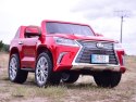 LEXUS LX-570 LAKIER, MP4, MIĘKKIE KOŁA, MIĘKKIE SIEDZENIE, PEŁNA OPCJA 2X12V/LX570 Import SUPER-TOYS